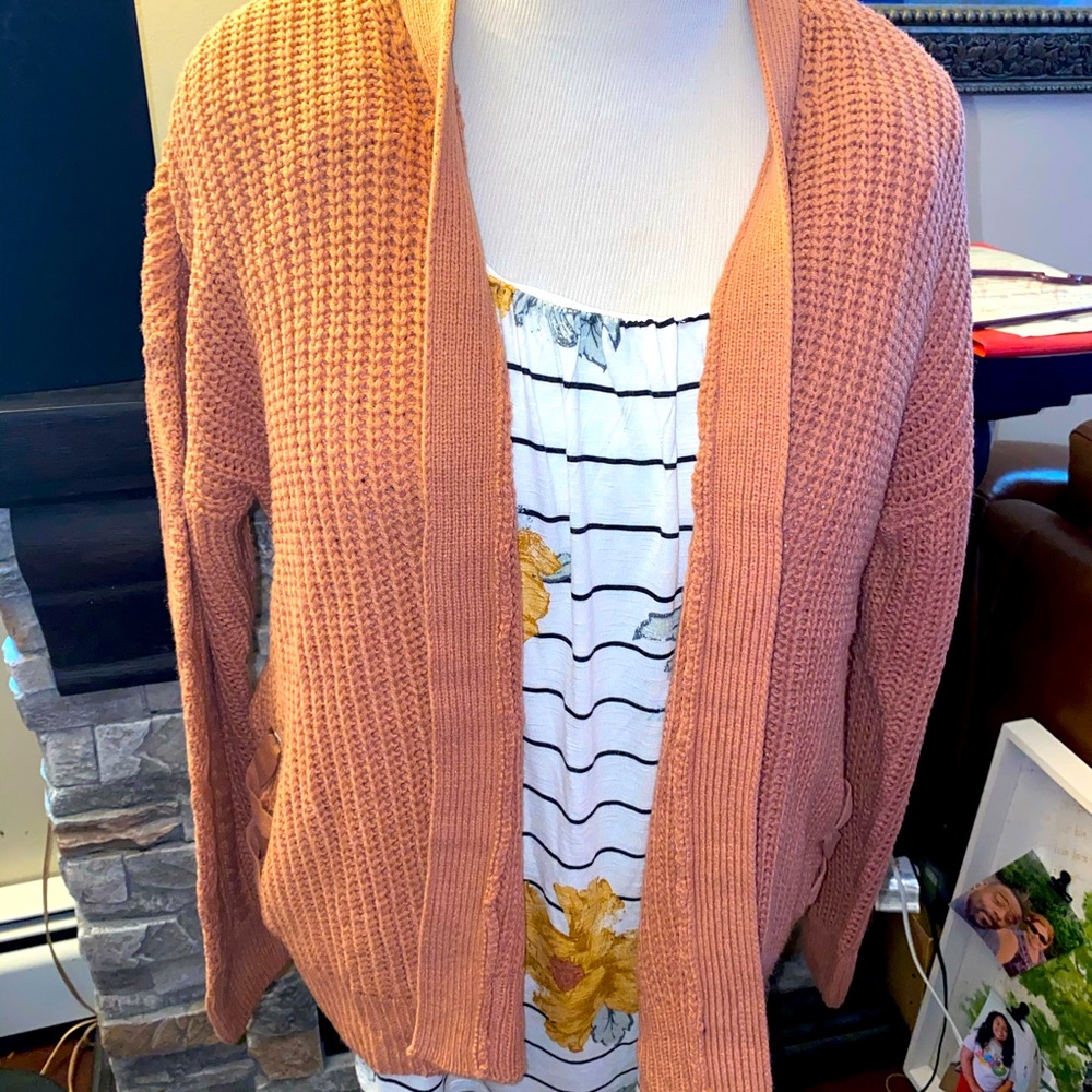 Maurices XL rust color sweater NWOT